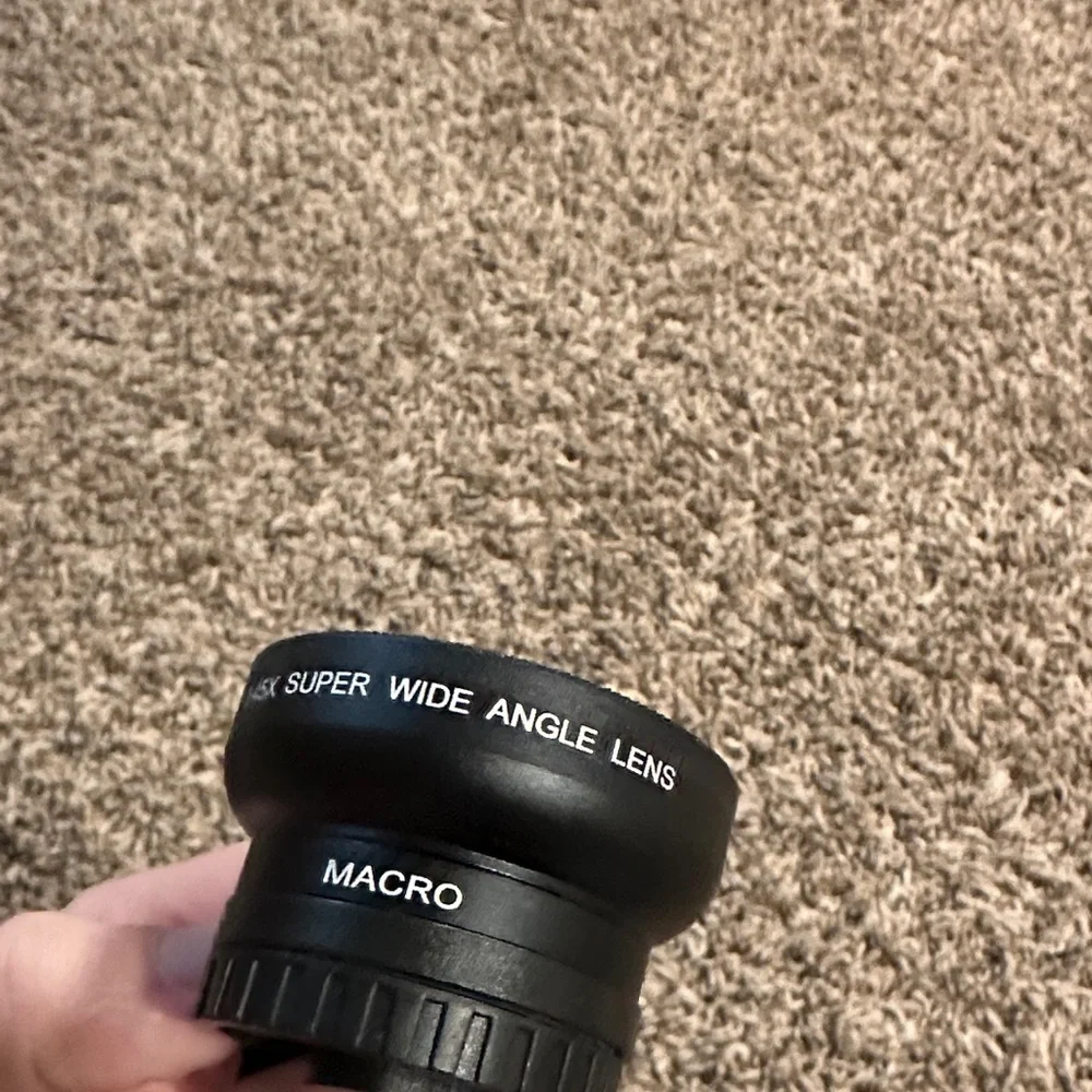 Versatile Black Camera Lens by [Brand]
